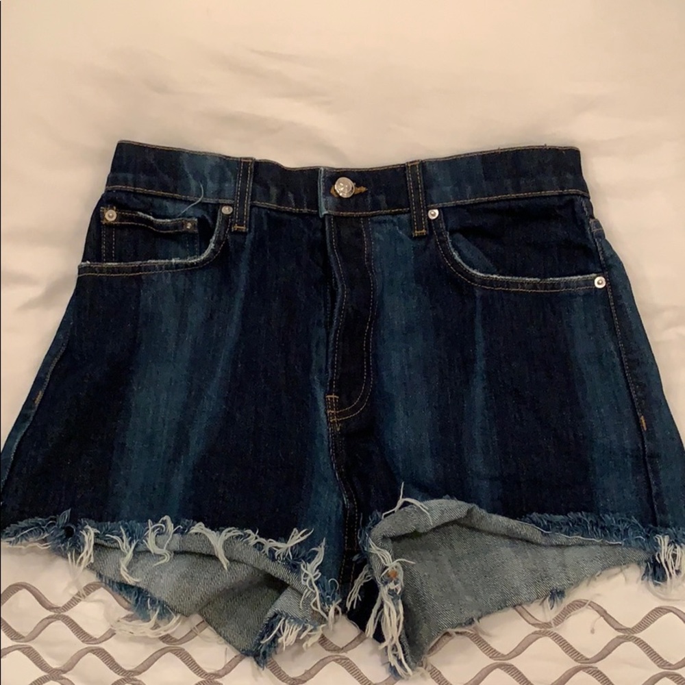 Derek Lam High Rise Denim Shorts